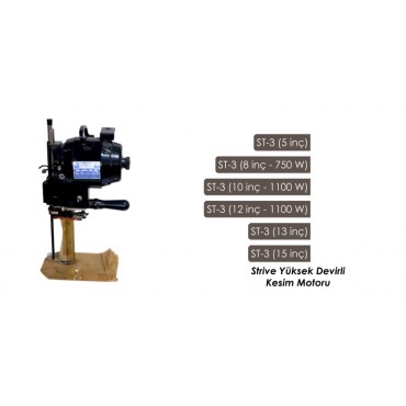 ST-3  15 İNÇ STRIVE YÜKSEK DEVİRLİ KESİM MOTORU