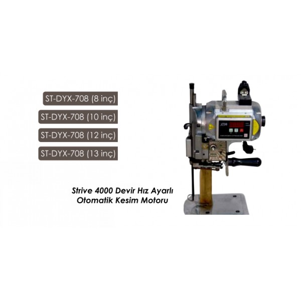 ST-DYX-708  (10 İNÇ) STRIVE 4000 DEVİR HIZ AYARLI OTOMATİK KESİM MOTORU