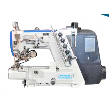 ST-VF-80-EUT STRIVE BURUNLU İPLİK KESİCİLİ ELEKTRİKLİ REÇME MAKİNASI